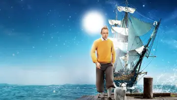 Задник до фильму"Tintin et le Mystère de la Toison d