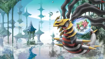 Задник до фильму"劇場版ポケットモンスター ダイヤモンド&パール ギラティナと氷空（そら）の花束 シェイミ" #936084