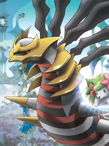 Постер до фильму"劇場版ポケットモンスター ダイヤモンド&パール ギラティナと氷空（そら）の花束 シェイミ" #936087