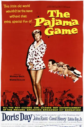 Постер до фильму"The Pajama Game" #1114782