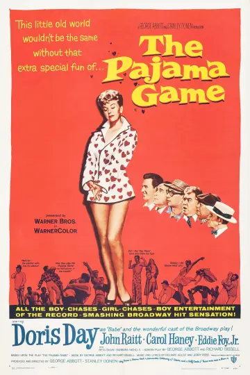 Постер до фильму"The Pajama Game" #1114784