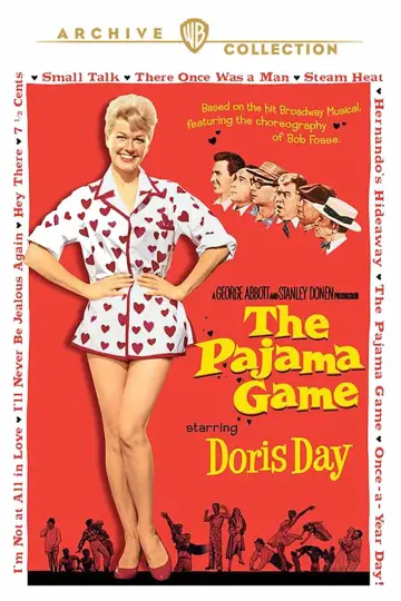 Постер до фильму"The Pajama Game" #1114785