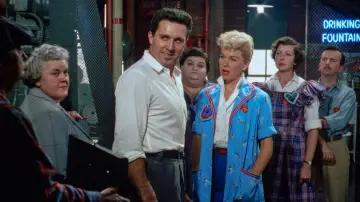 Задник до фильму"The Pajama Game" #477917