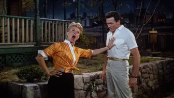 Задник до фильму"The Pajama Game" #477920