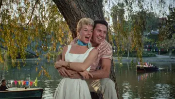 Задник до фильму"The Pajama Game" #477921