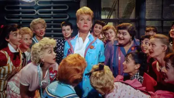 Задник до фильму"The Pajama Game" #477922