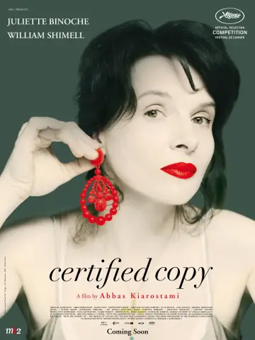Постер до фільму "Завірена копія" #993088