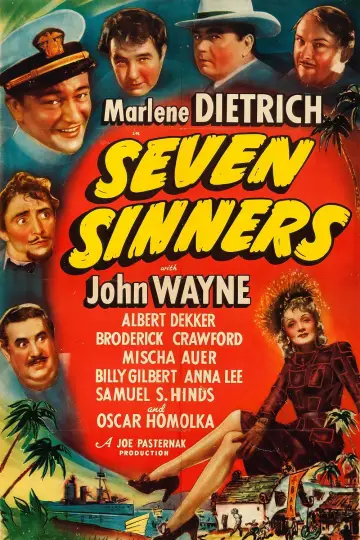 Постер до фильму"Seven Sinners" #1128825