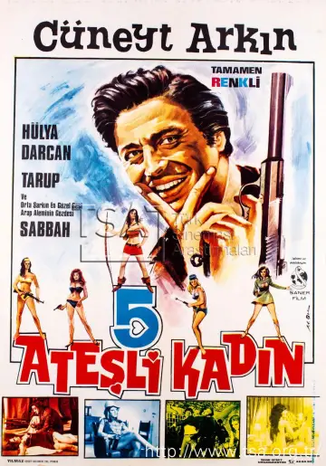 Постер до фильму"Beş Ateşli Kadın" #717489
