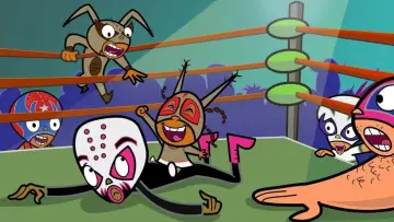 Задник до фильму"Mucha Lucha: The Return of El Malefico" #471958