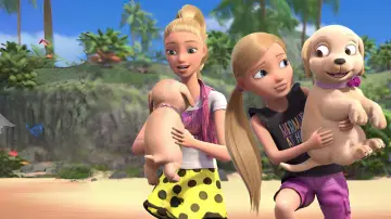 Задник до фільму "Barbie & Her Sisters in a Puppy Chase" #1558550