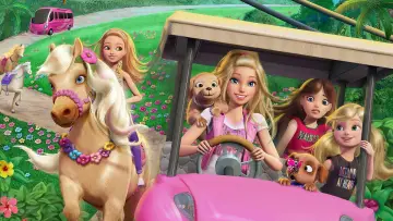 Задник до фильму"Barbie & Her Sisters in a Puppy Chase" #360140