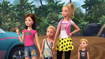 Задник до фильму"Barbie & Her Sisters in a Puppy Chase" #360142