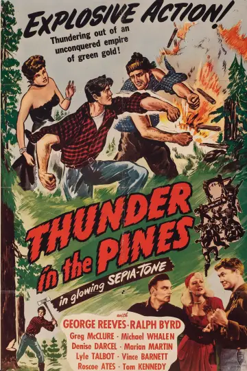 Постер до фильму"Thunder in the Pines" #1071929