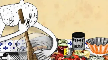 Задник до фільму "On a beau être bête, on a faim quand même" #1432939