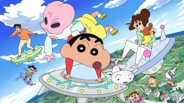 Задник до фильму"クレヨンしんちゃん 襲来！！宇宙人シリリ" #360678