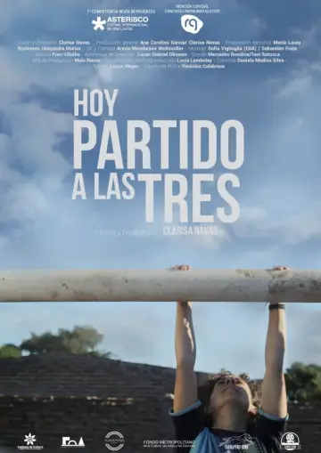 Постер до фильму"Hoy partido a las tres" #1158962