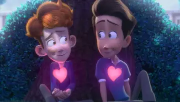Задник до фільму "In a Heartbeat" #180016