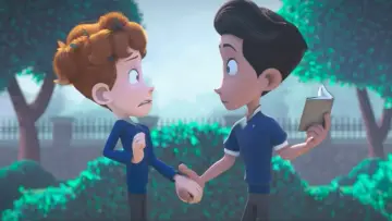Задник до фільму "In a Heartbeat" #180018