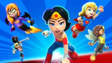 Задник до фильму"LEGO DC Super Hero Girls: Brain Drain" #1100305