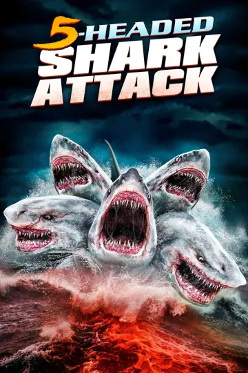 Постер до фильму"5-Headed Shark Attack" #1093985