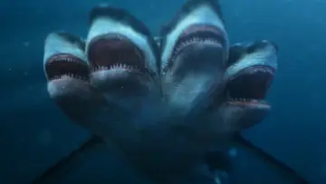 Задник до фильму"5-Headed Shark Attack" #451820
