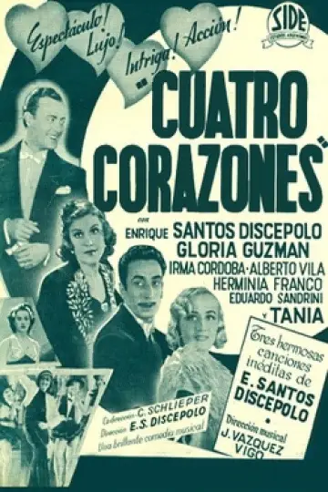 Постер до фильму"Cuatro corazones" #1188067