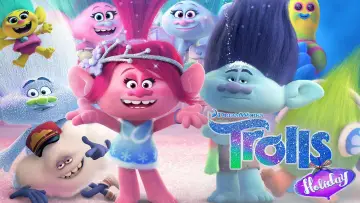 Задник до фильму"Trolls Holiday" #58933