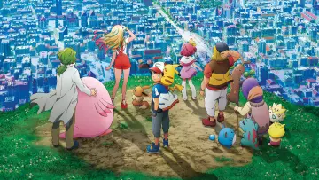 Задник до фильму"劇場版ポケットモンスター みんなの物語" #325647
