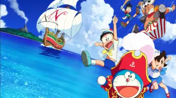 Задник до фильму"映画ドラえもん のび太の宝島" #340257