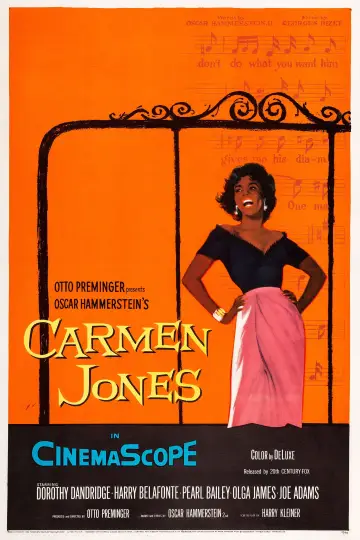 Постер до фільму "Carmen Jones" #721479