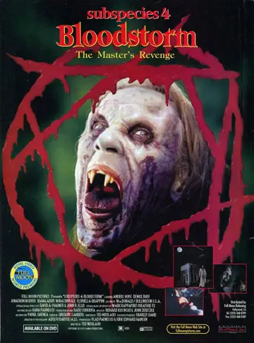 Постер до фільму "Subspecies 4: Bloodstorm" #1574156