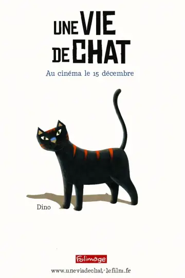 Постер до фильму"Une vie de chat" #1059041