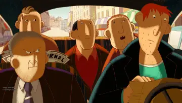 Задник до фильму"Une vie de chat" #419255