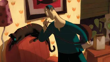 Задник до фильму"Une vie de chat" #419260