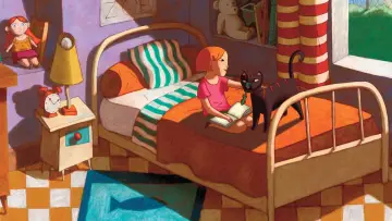 Задник до фильму"Une vie de chat" #419263