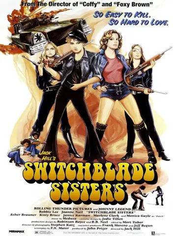 Постер до фильму"Switchblade Sisters" #1119568