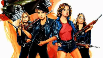 Задник до фильму"Switchblade Sisters" #485671
