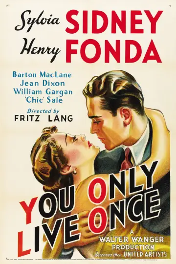 Постер до фильму"You Only Live Once" #1082487