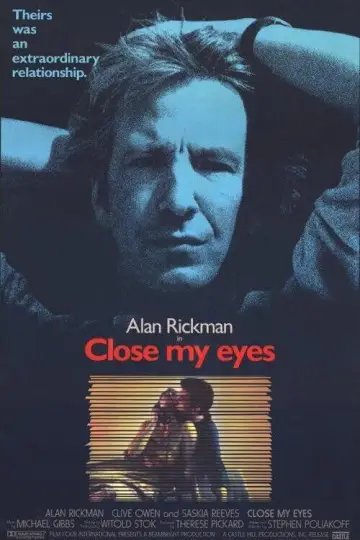 Постер до фильму"Close My Eyes" #1071245