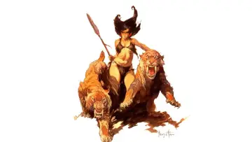 Задник до фильму"Frazetta: Painting with Fire" #1169873