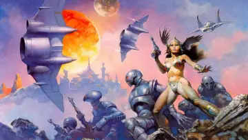 Задник до фильму"Frazetta: Painting with Fire" #1169875