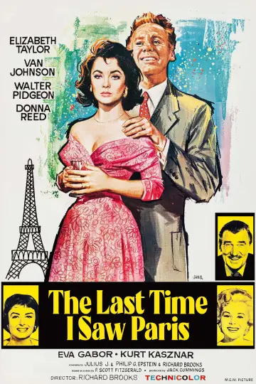 Постер до фильму"The Last Time I Saw Paris" #1052533