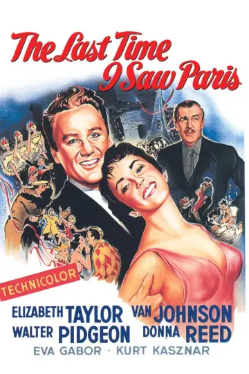 Постер до фильму"The Last Time I Saw Paris" #1052534