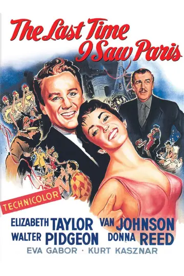Постер до фильму"The Last Time I Saw Paris" #1052536