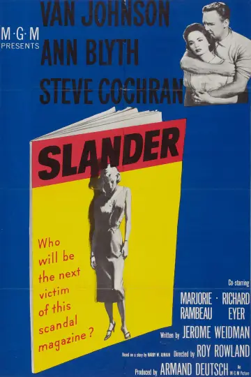 Постер до фільму "Slander" #732965