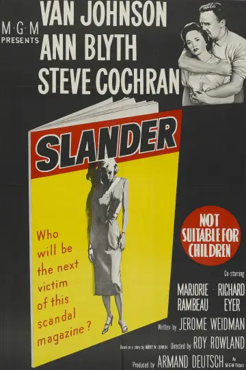 Постер до фільму "Slander" #732971