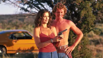Задник до фильму"Bobbie Jo and the Outlaw" #439022
