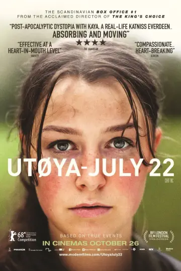 Постер до фільму "Utøya 22. juli" #232925