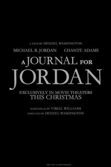 Постер до фильму"A Journal for Jordan" #1025859